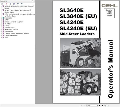 how to install seat in gehl skid steer|gehl sl3640e engine manual.